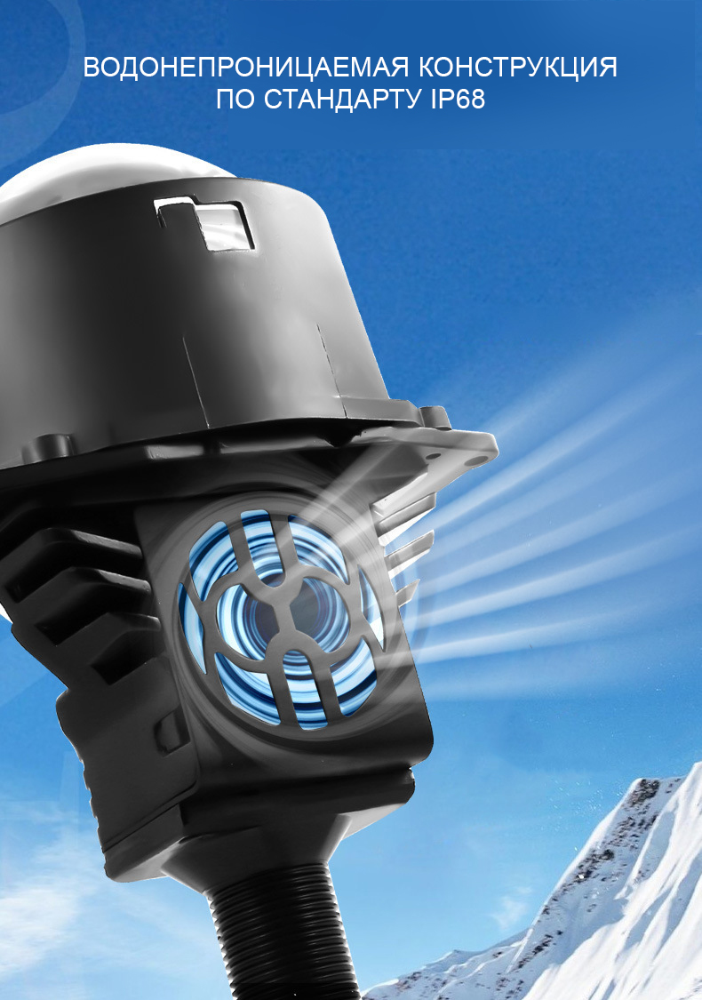 BAKHAR A3+ светодиодная линза