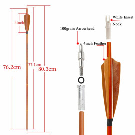 Карбоновые стрелы «Traditional Bamboo Style»