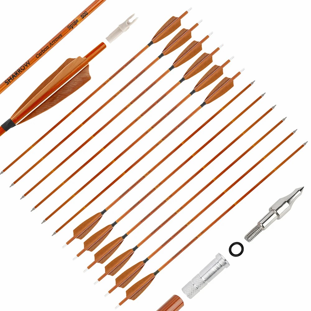 Карбоновые стрелы «Traditional Bamboo Style»